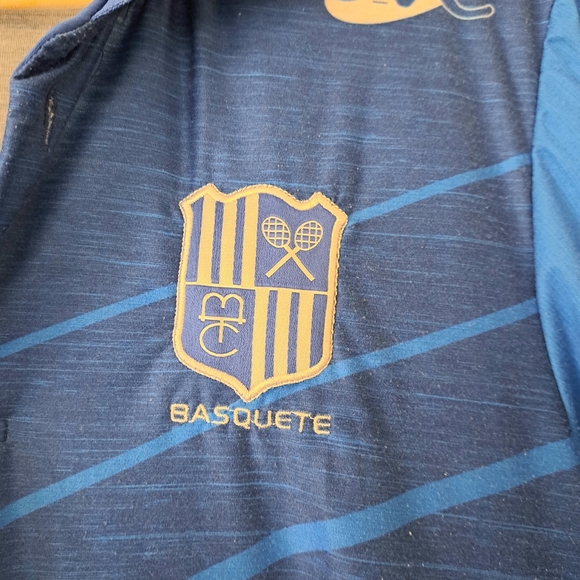 Brazil Tennis Basquete Polo Shirt~ Size L - Picture 3 of 6